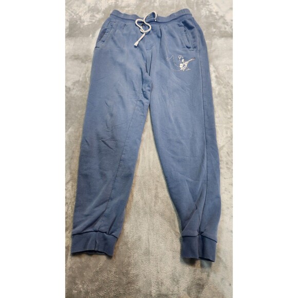 True Religion Men's Size Small Sky Blue World Tour Jogger Sweatpants - Picture 9 of 10